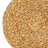 Round Table Mats Durable Home Rustic Decorative Heat Resistant Pads Woven Placemats for Tea Pot Party Cooking Wedding Hotel