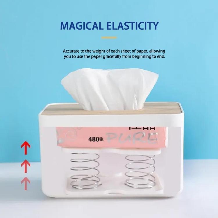 Smooth Lift Tissue Dispenser Spring Plastic Organizer Automatic Lift Paper Towel Spring Pallet Accessories