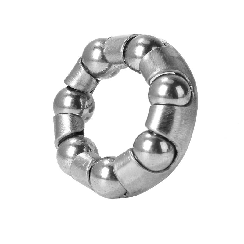 10pcs Bicycle Front/Rear Wheel Axle 1/4 Inch X 7 Steel Ball Bearing Durable Bike Wheel Hub Bearings Cycling Replacement Parts