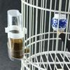 Automatic Bird Water Dispenser High Transparent Bird Cage Water Feeder for Budgie Small Bird Breeding Pet Supplies