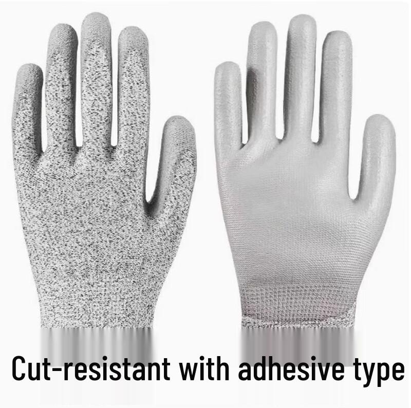 UOSU PU Coated Level 5 Cut-Resistant Gloves