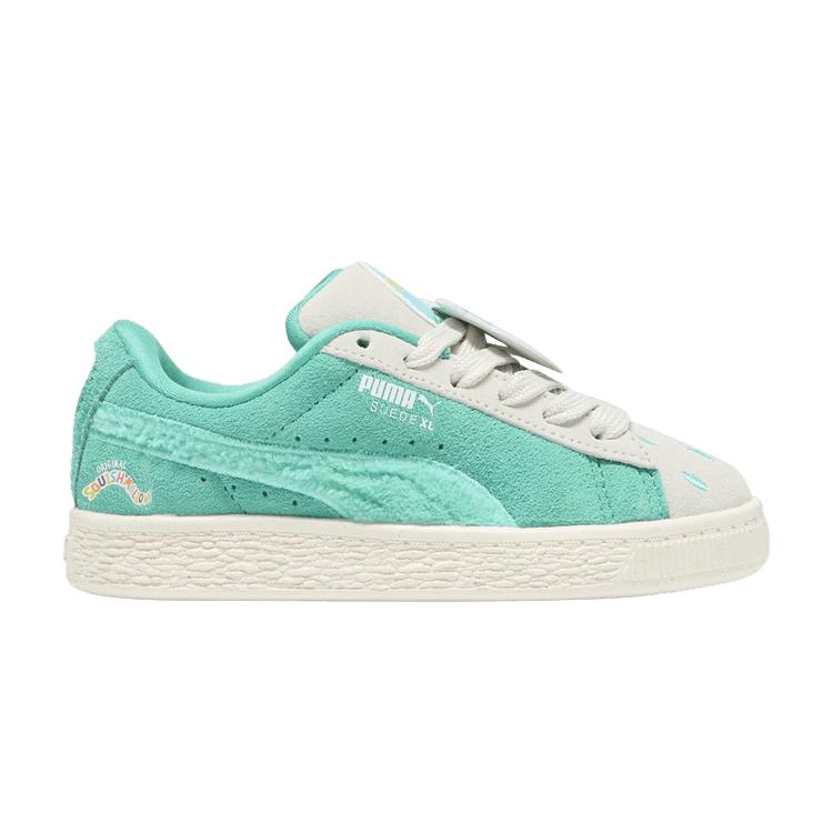 

Puma Кроссовки Squishmallows x Suede XL Little Kid Winston Kids Бирюзовый Теплый-Белый Alpine-Snow 397503-01