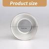 50pcs Practical Aluminum Tartlet Molds Aluminum Eggs Tart Molds Round Nonstick Bakewared For Pie And Dessert