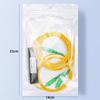 Yellow FTTH Splitter Box Low Loss Fiber Coupler New Fiber Optic Splitter  Computer Accessories