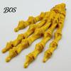 Cool Skeleton Hand Accessory Keychain, with Hanging Chain 3D Printed Ornament, Movable Gothic Ornament Joint Design Skull Palm Stress Relief