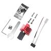 3D Printer Hotend Kit 0.4mm TZ4.0 Integrated Hardened Steel Nozzle All Metal Hot End Kit for P1S