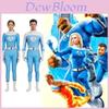 Mono de Cosplay de Los Cuatro Fantásticos con Spandex para Juego Anime Role Play