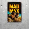 Mad Max Classic Poster Rusty Metal Plaque Retro Decorative Plate Bar Man Cave Garage Club Metal Sign Wall Decoration