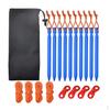 10 Pieces Tent Stake Kit Durable Pegs 18cm