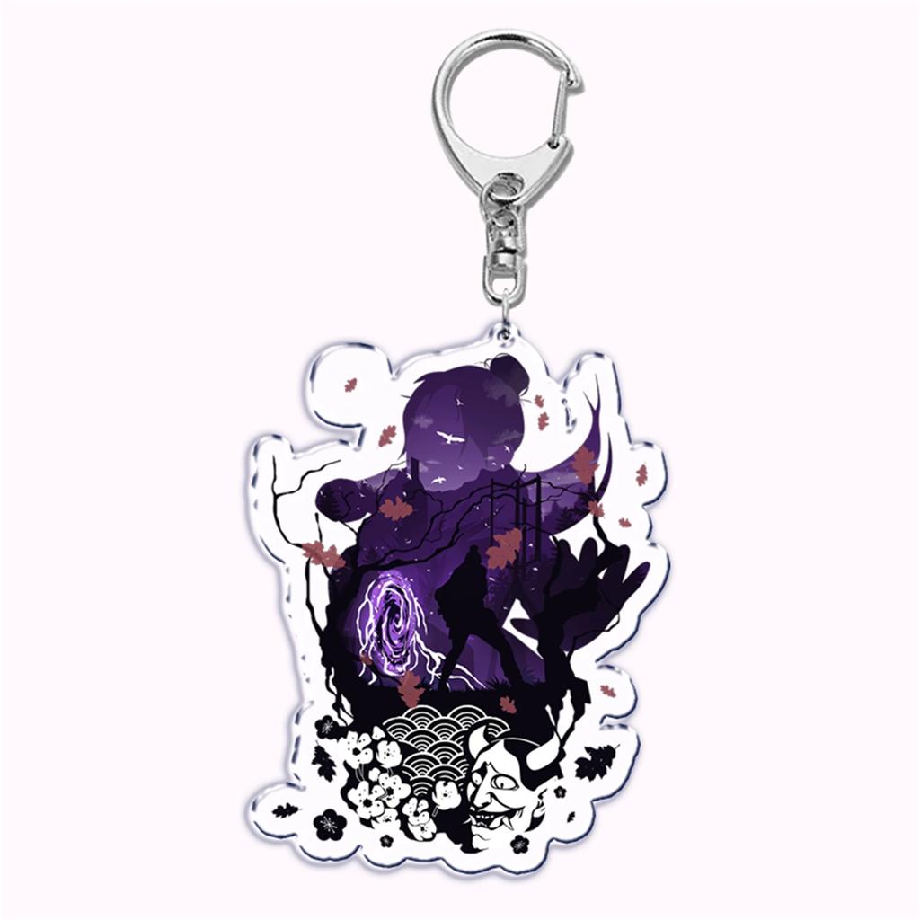 Hot Game Apex Legends Characters BLOODHOUND Acrylic Key Chain Pendant Key Ring Keychains Keyring for Bag Pendant Jewelry Gifts