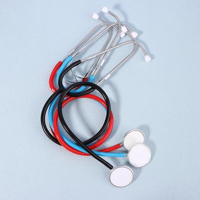Stetoscopio portatile a doppia testa Stetoscopio cardiologico professionale Dottore Attrezzatura medica Studente Veterinario Infermiere Dispositivo medico
