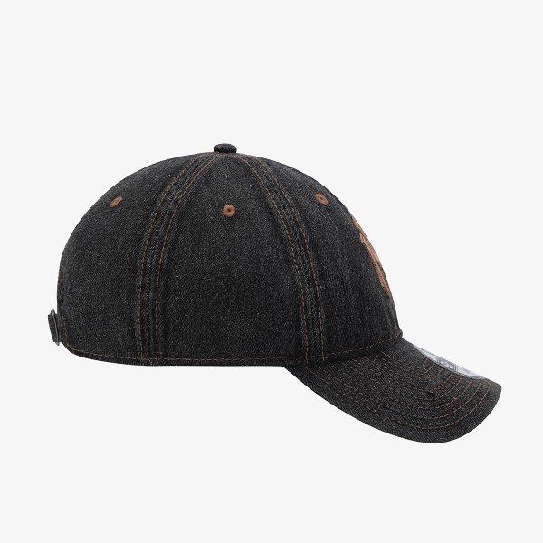 New Era Mlb New York Yankees Denim Unstructured Ball Cap Black 15131660