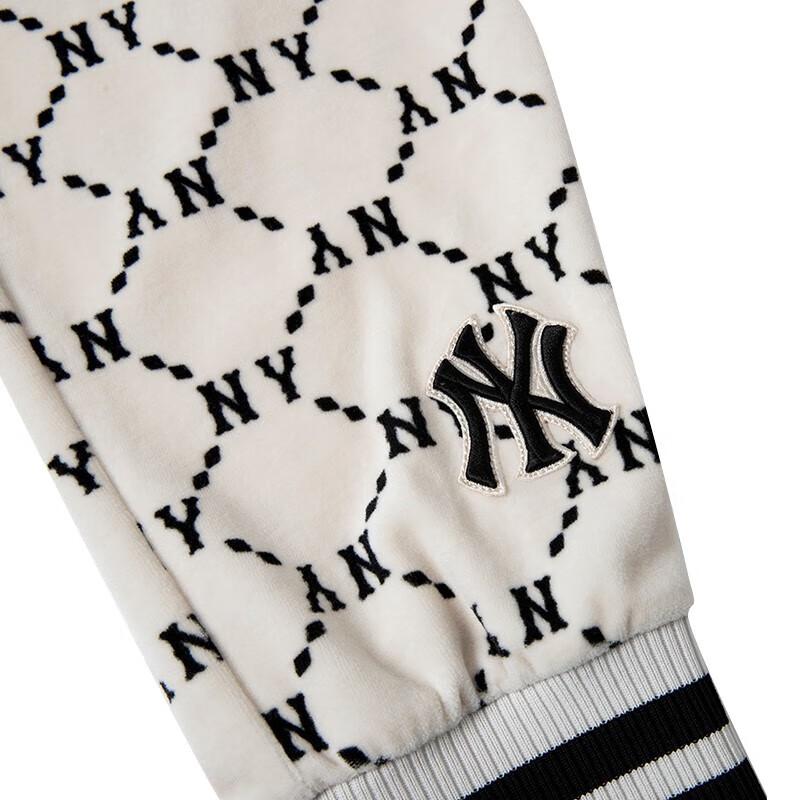 New MLB Knitted Sweatpants Unisex Cream 3APTM0524-50CRS