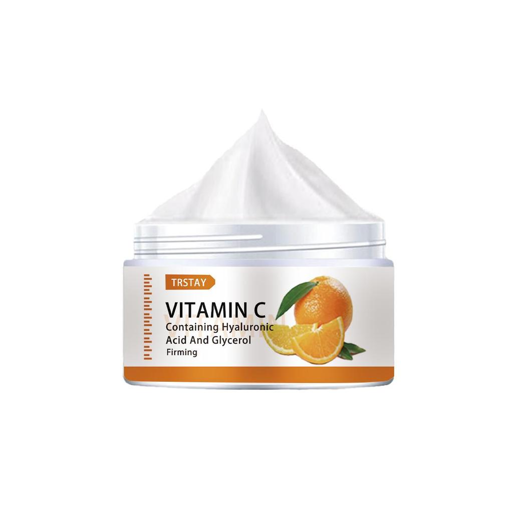Vitamin C Hydrating Moisturizing Cream Brightens Skin Tone, Tightens Skin, Reduces Dullness, and Repairs Damaged Skin Barrier