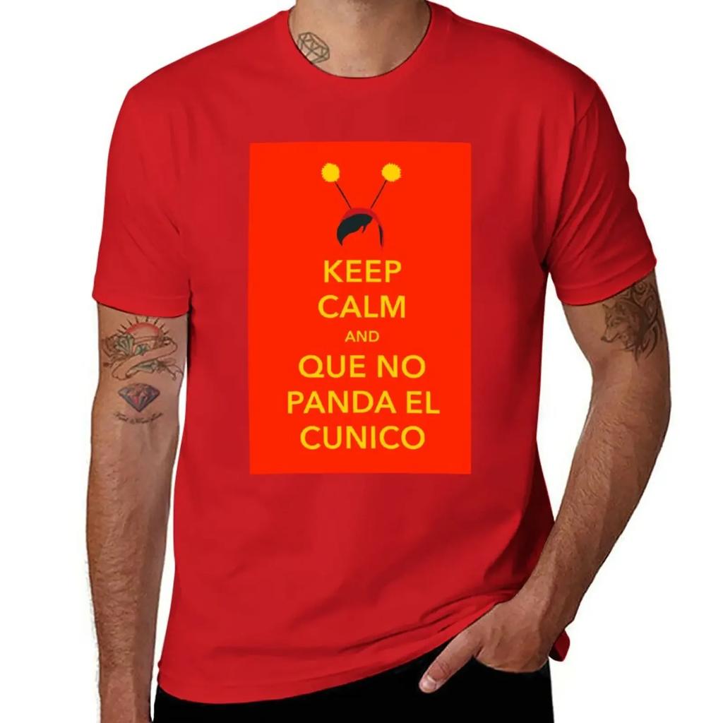 No Panda El Cunico / El Chapulin Colorado T-Shirt anime clothes graphics new edition mens graphic t-shirts pack