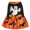 10,000 Christmas, Pet Dog Onesie Four-legged Fleece Spider Web Ghost Autumn and Winter Dog Clothes