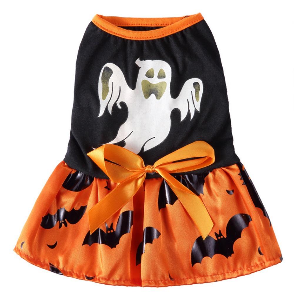 10,000 Christmas, Pet Dog Onesie Four-legged Fleece Spider Web Ghost Autumn and Winter Dog Clothes