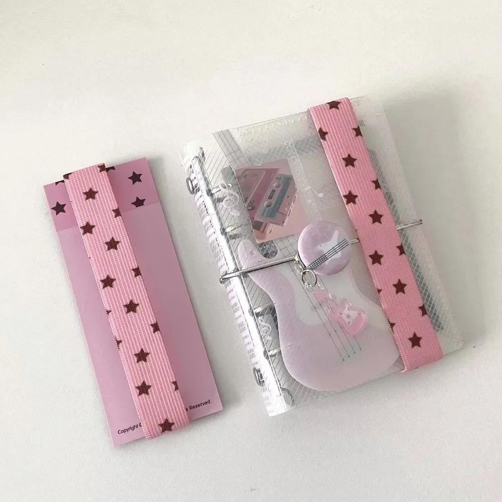 

Elastic Strap for A7 M5 Planner Notebook Kawaii Straps for Scrapbookin Loose-leaf Notebook INS Style Storage Accessory