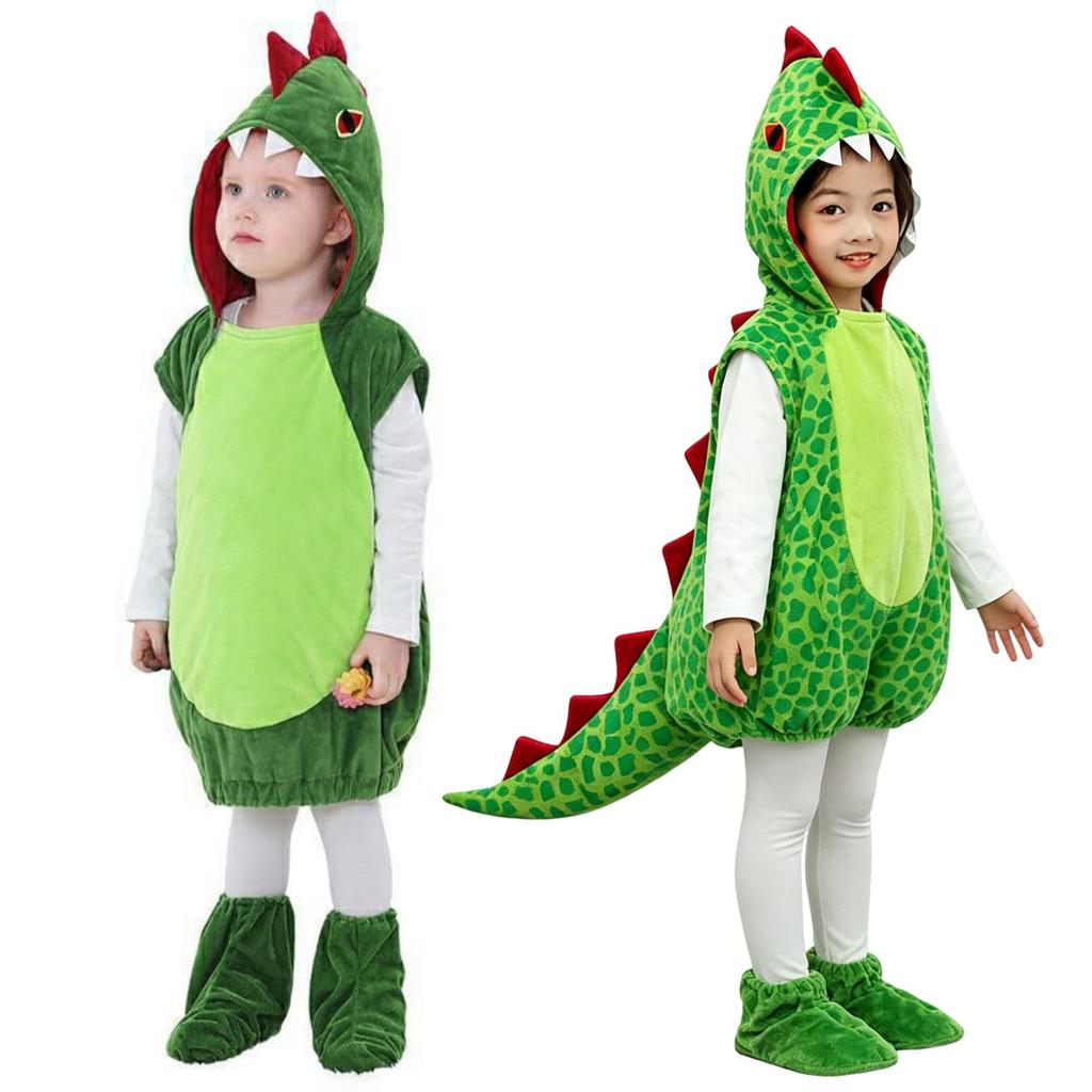 Children's Dinosaur Halloween Costume Jumpsuit for Kids