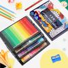 Roleness Watercolor 120 Perfect for Coloring Books for Kids and Professional Colored Pencil Set with Soft Core and Sharpener Pencils, Colors, Adults,