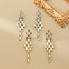 New Trendy Earrings With Style Exaggerated Instagram Fashion Internet Celebrity Versatile Same Accessory
