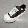 2025 Men's Luxury Casual Leather Sneakers - High-End, Height-Boosting, Thick-Soled Sports Shoes