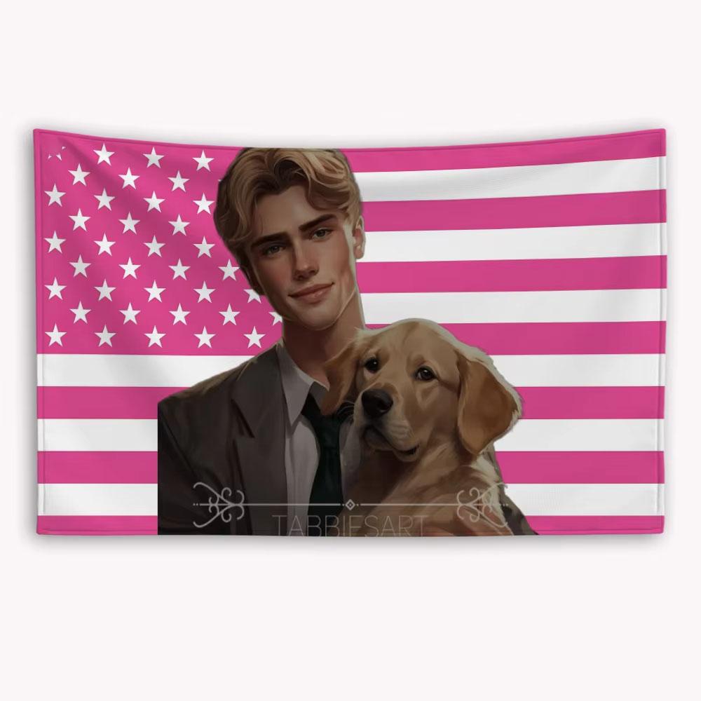 

Alan Warner Shatter Me Wiki American Flag Banner Custom Flat Printed Tapestry Outdoor Indoor Home Decor for Bedroom 74x94cm(29x37in)