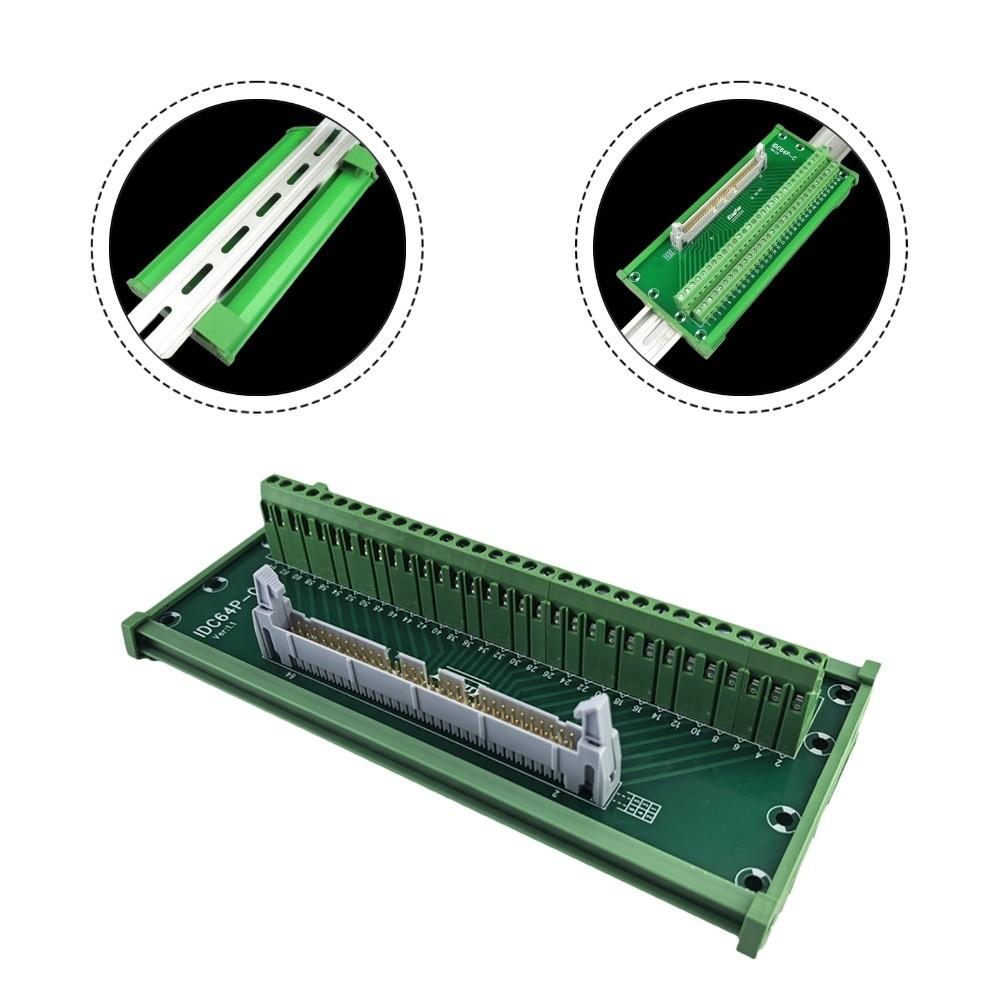 IDC64P C Type 64 Pin Terminal Block Connector with Shell Designed for For industrial Control and Automation Equipment