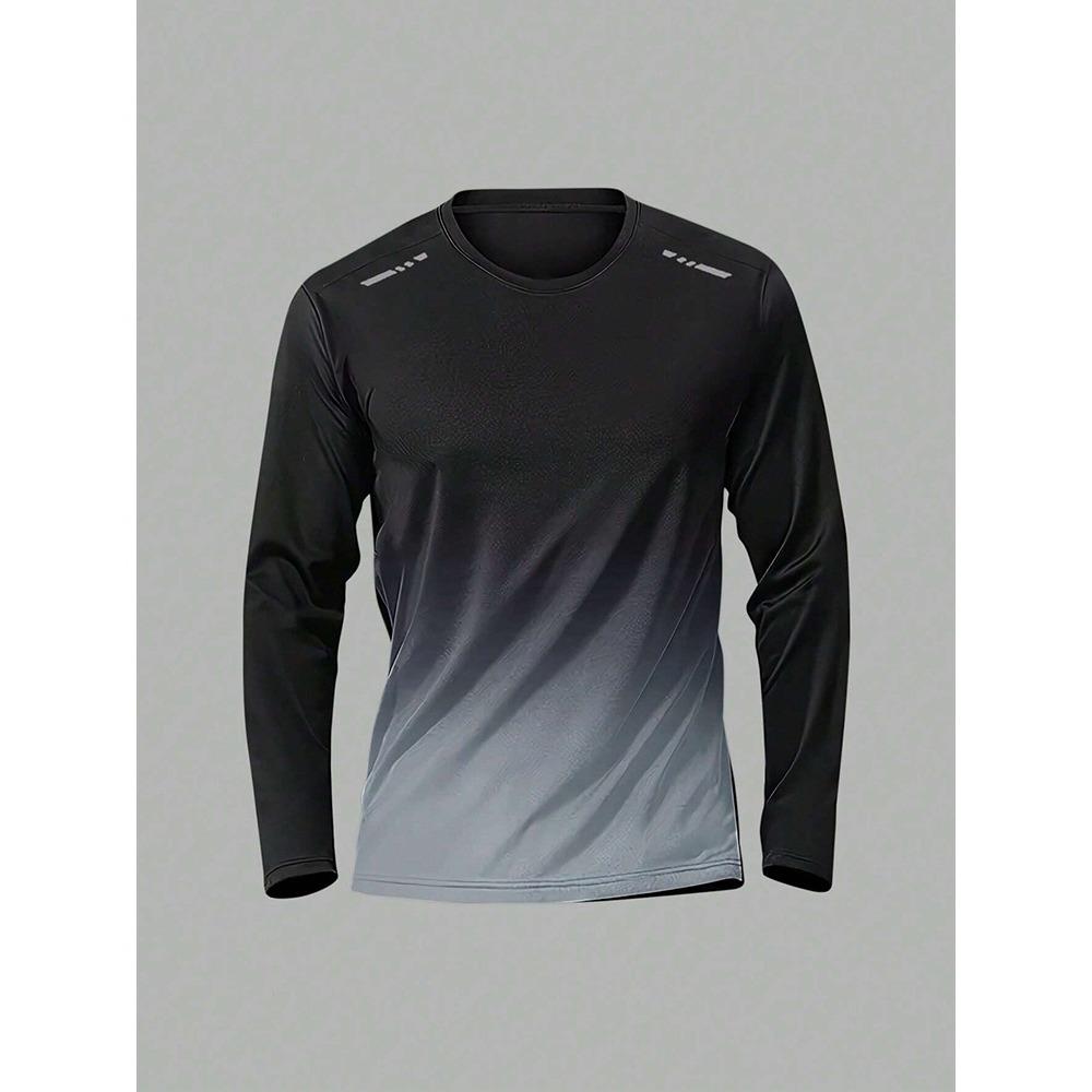 Herbst/Winter Herren Langarm Rundhals T-Shirt 3D Militärdruck Herren Langarm T-Shirt Veteranen Herren Mode T-Shirt