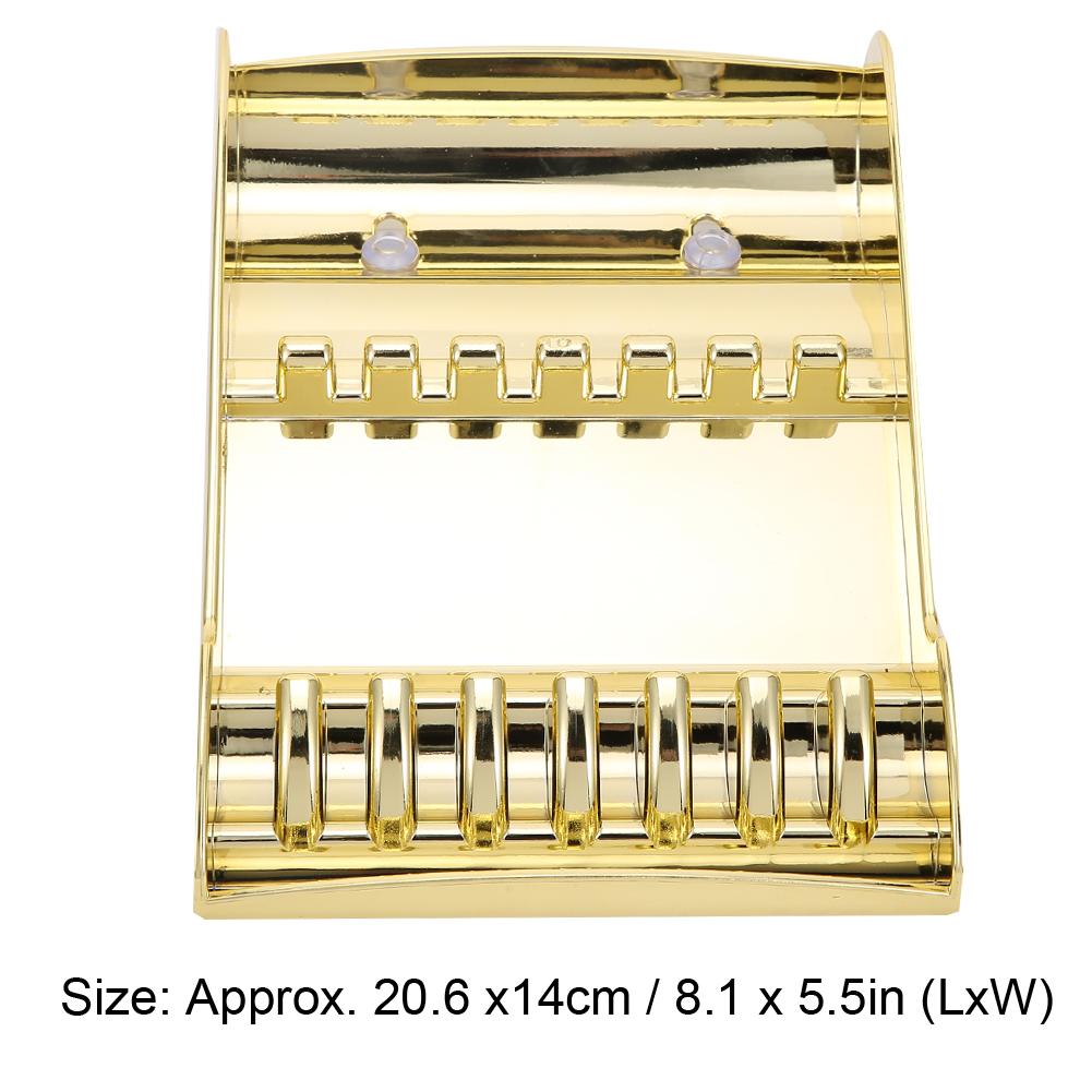 Professioneller Aufbewahrungsständer für Haarscheren Friseursalon Scheren Organizer für FriseureGold