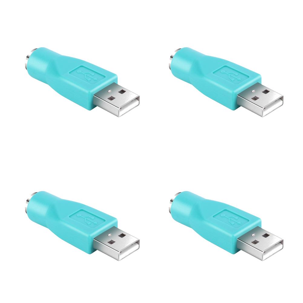 PS/2 Female to USB Male Adapter Converter Connector for Keyboard Mouse USB Male to PS2 Adapter Converter Connector