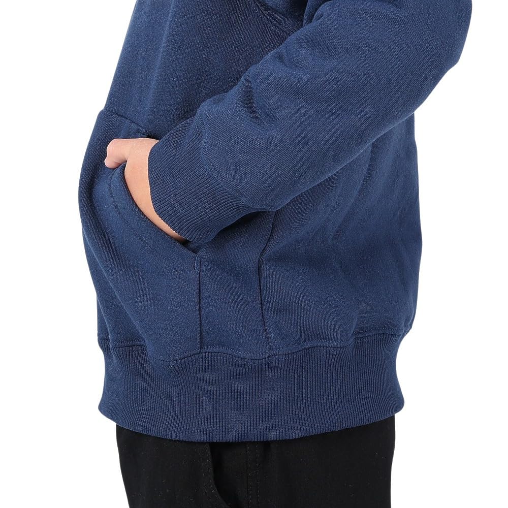 Helly Hansen K Logo Full-Zip Sweat Hoodie, Kids, Ocean Navy, Size 100