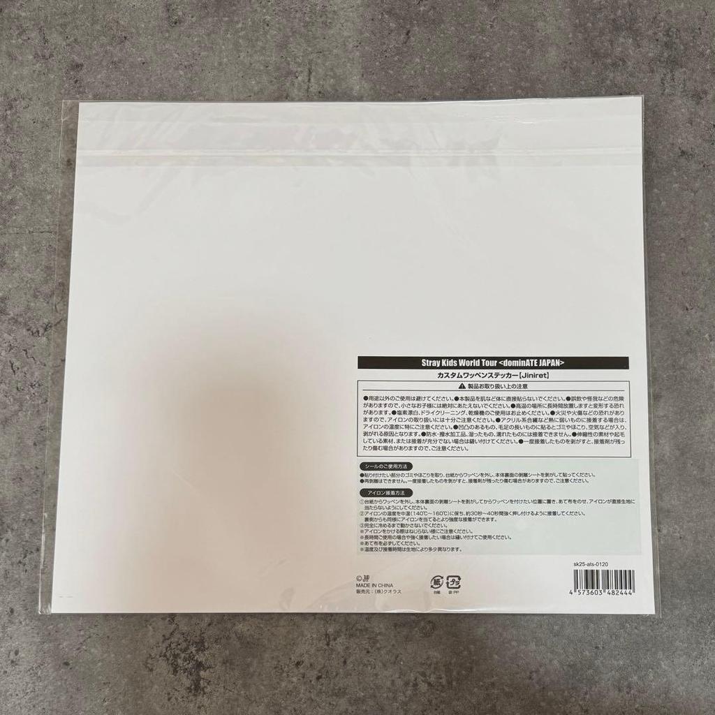 [USED] Stray Kids Waltz DominATE Custom Patch Sticker