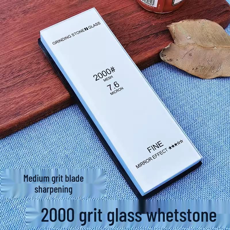 Black Silicone Base Whetstone with White Corundum for Professional Blade Sharpening