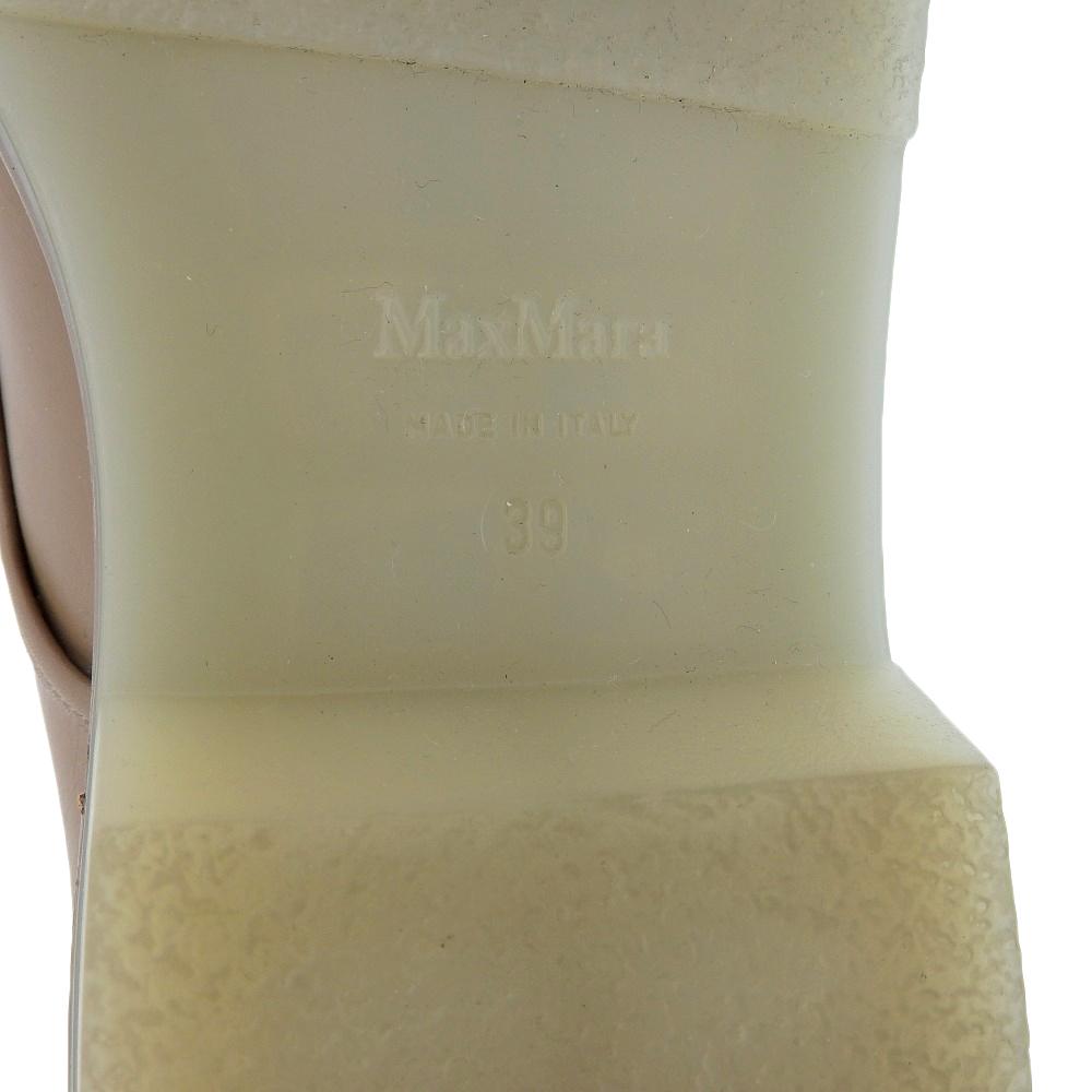 Max Mara Beautiful URBAN Compact Short Boots, Women's, Hazelnut Brown, Size 39, 2025AW Shoes 39 Hazelnut BrownUsed