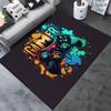 Creative Gaming Rug for Boys Room Decor Gamepad Design Rug Carpet for E-sports Room Bedroom Non-slip Machine Floor Mat Doormat
