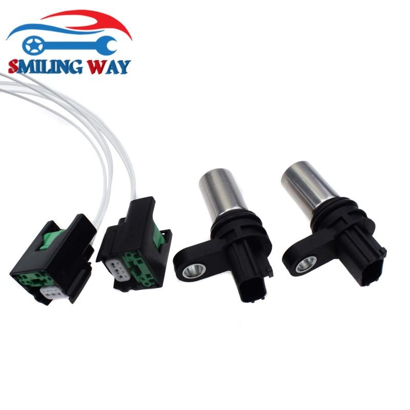 Crankshaft Camshaft Position Sensor or Connector Plug Wire Harness For Nissan 2.5L Altima Frontier X-TrailSentra 23731-6N21A