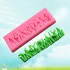 3D Gräs tvålform Fondant Tårta Dekoration Form Silikon DIY Bakverktyg