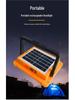 High-Power Portable Solar LED Floodlight for Outdoors and Construction