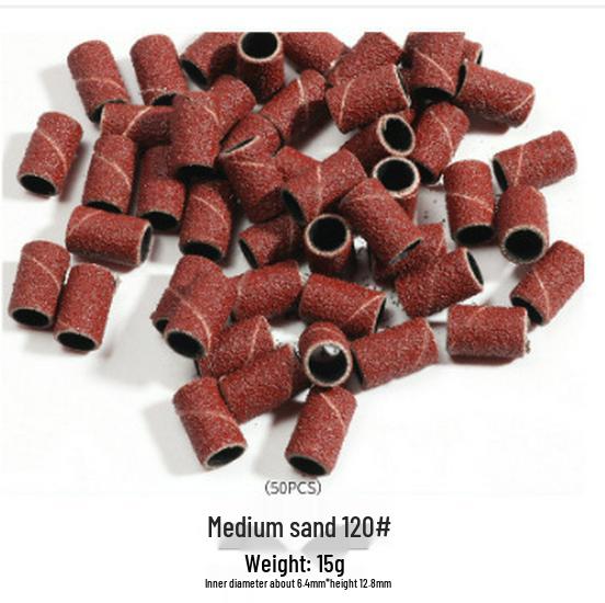 Electric Sanding & Grinding Wheel Set for Rust Removal, Wood & Metal Polishing, and Nail Art.