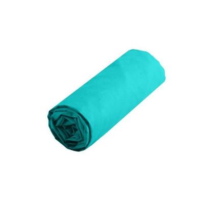 Fitted Sheet - Alicia - 160x200 Cm - 100% Cotton - 25 Cm Pocket - Turquoise