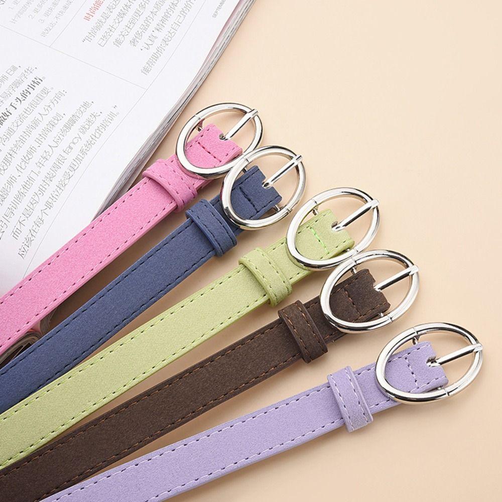 Curea Casual din Piele Suede de Lux Design Curea de Talie la Modă pentru Afaceri pentru Femei