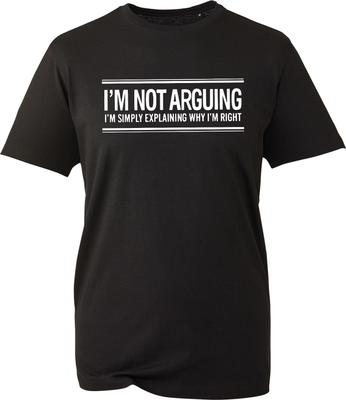 I'm Not Arguing I'm Simply Explaining Why I'm Right Funny Men Gift Cool T-Shirt