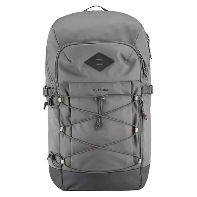 

Decathlon 20 л Походный Большой Вместимости Походный Рюкзак Школьный Рюкзак ПЭТ Хаки Серый Унисекс Одинаковый Стиль для Пары