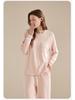 Women's Fleece-Lined Cozy Pajama Set - Long Sleeve Sweatshirt & Pants for Autumn/Winter
