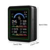 10-in-1 Air Quality Monitor Real-Time HCHO Detector with Display Temperature Humidity Detector for Home Office School