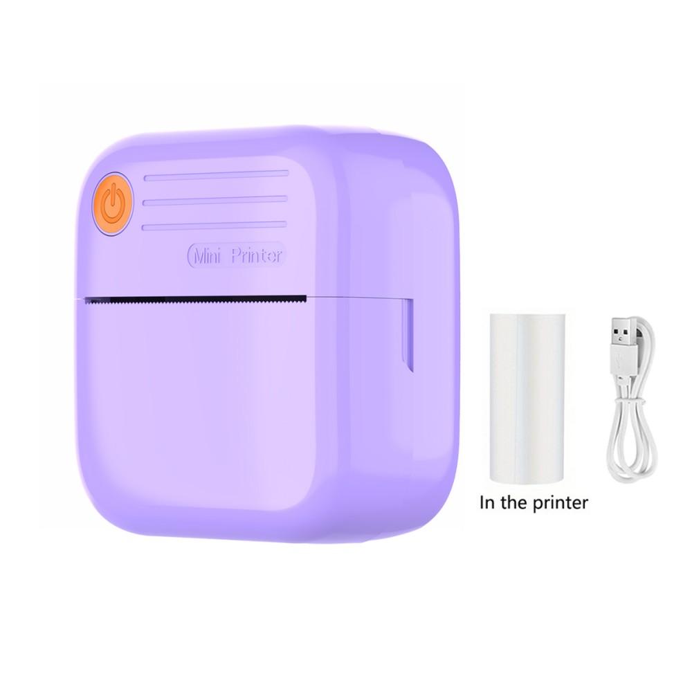 Imprimante Mini Portabile Wireless BT Fără Cerneală Imprimantă pentru Etichete Foto Autocolante Mașină de Etichetat Preț pentru Birou Școală Bucătărie