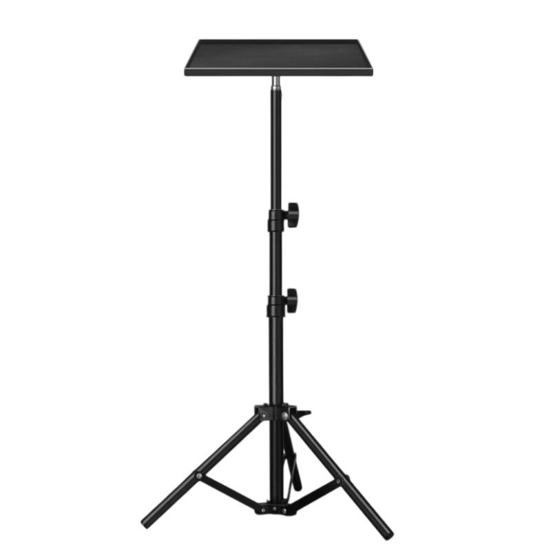 Universals Projector Tripod Tray Adjustable Sound Card Bracket Projector Floor Stand Folding Mount for Projector, Camera