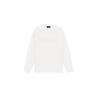 WE11DONE Pearl Pattern Washed Long Sleeve T-Shirt Unisex Tops Off-White WD-TT2-24-779-U-IV