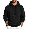 Autumn Winter Men High Street Casual Double-Sided Velvet Hooded Hoodies Sports Style Trend Pullover Sweatshirts
